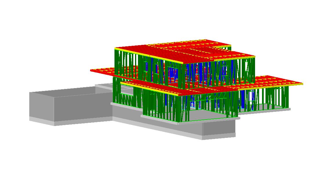 Prejeto estrutural em LSF